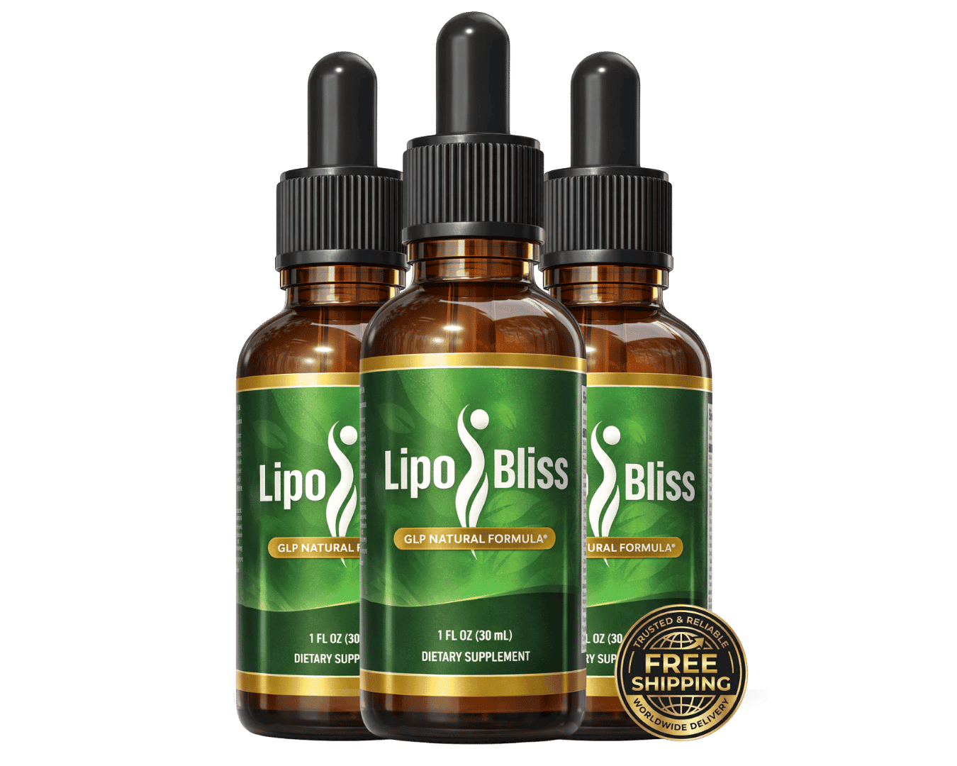 LipoBliss 3 bottle package