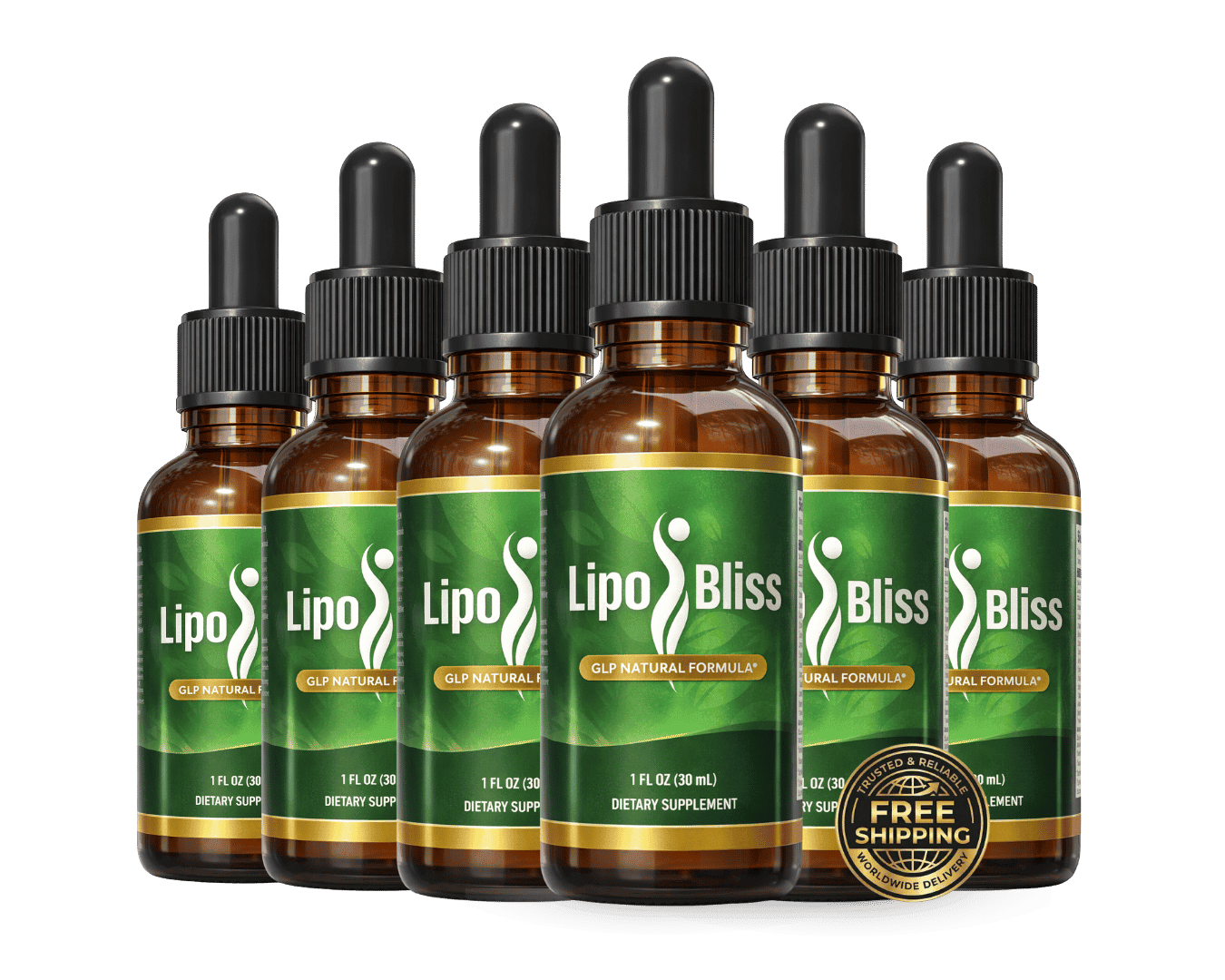 LipoBliss 6 bottle package