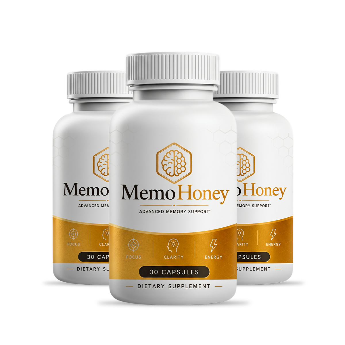 MemoHoney 3 bottle package